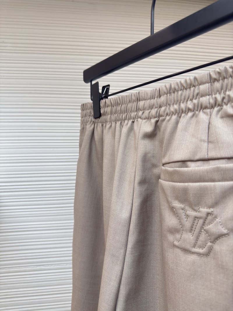LV Khaki Wool Casual Trousers 8