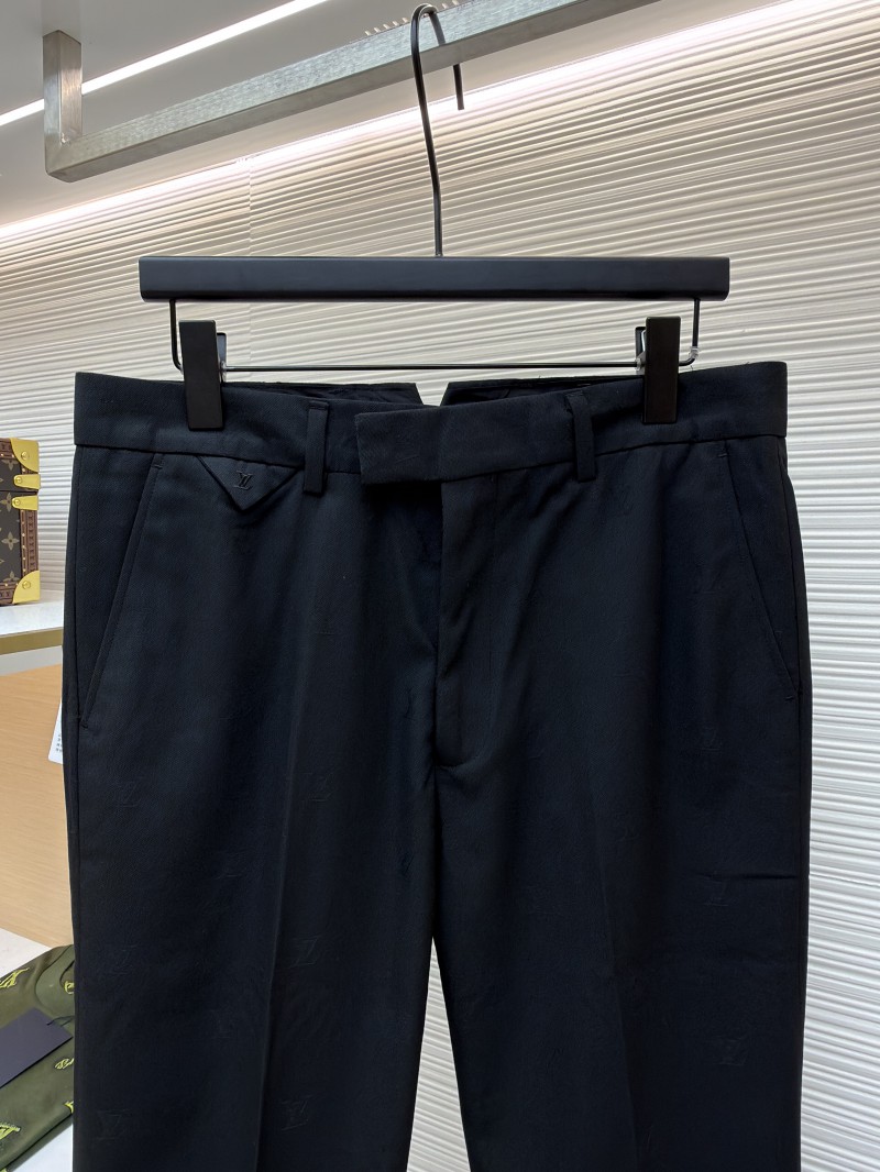 LV Blason Jacquard Solid-Color Trousers 2
