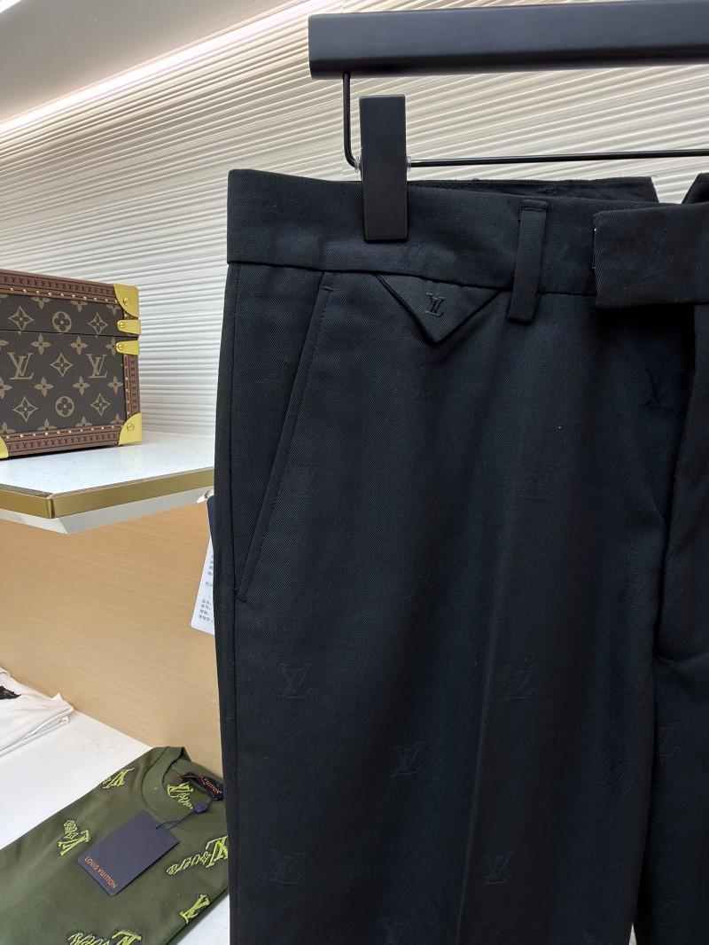 LV Blason Jacquard Solid-Color Trousers 3