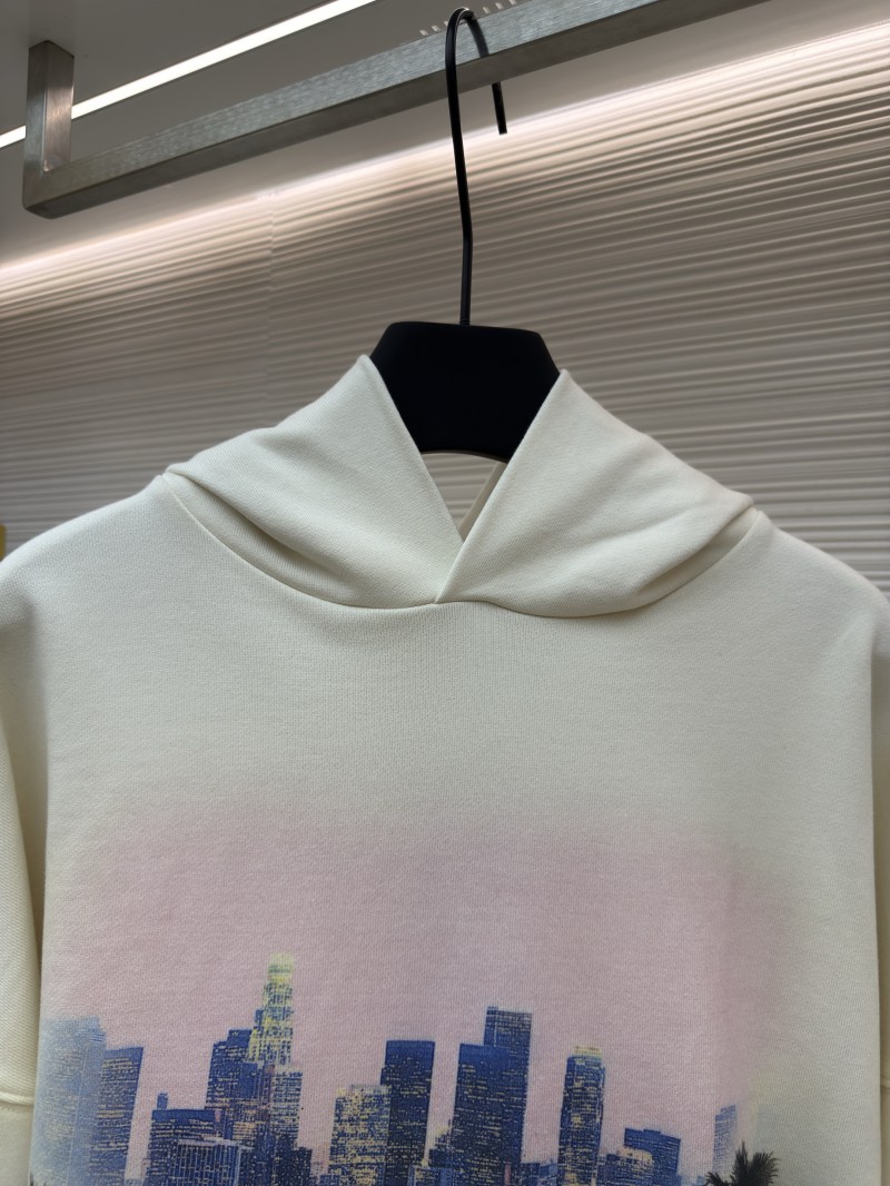 Balenciaga City Nightscape Print Hooded Sweatshirt 1 2
