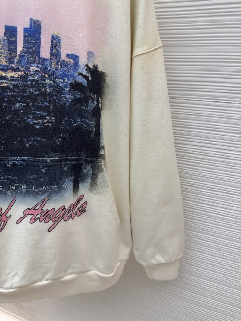 Balenciaga City Nightscape Print Hooded Sweatshirt 1 6