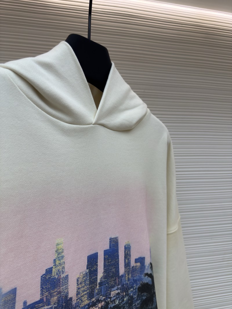 Balenciaga City Nightscape Print Hooded Sweatshirt 1 7