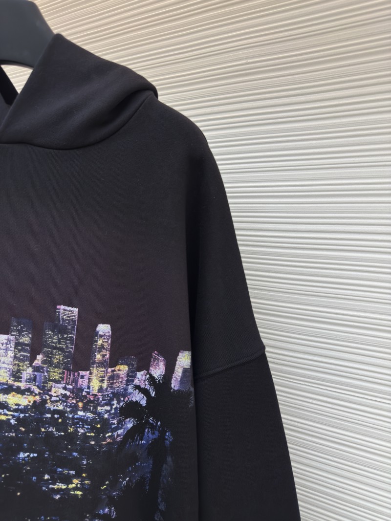 Balenciaga City Nightscape Print Hooded Sweatshirt 2 4