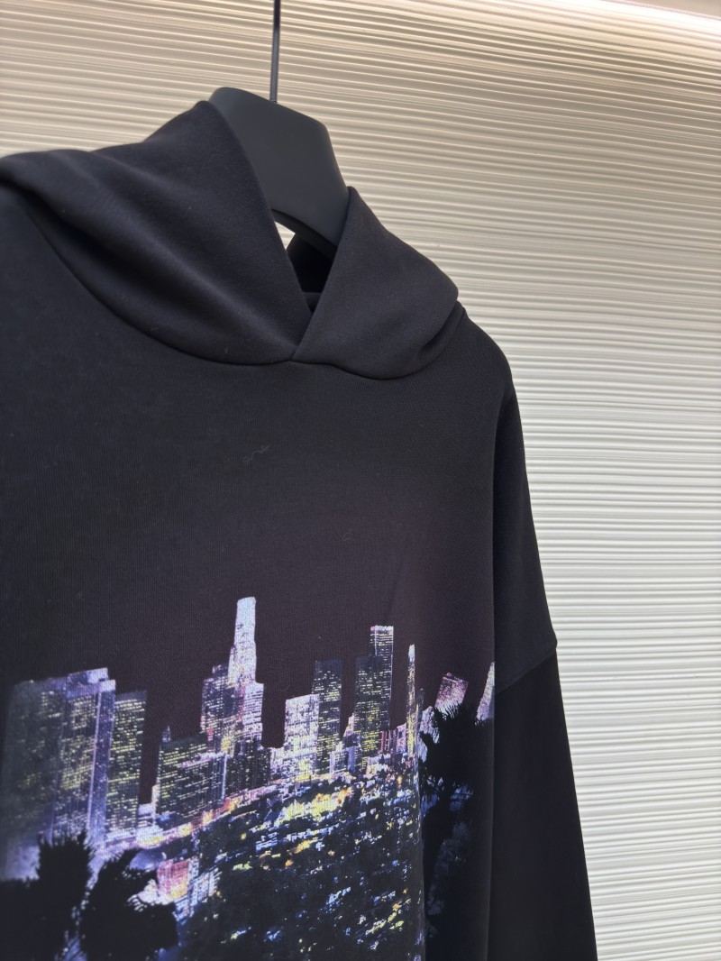 Balenciaga City Nightscape Print Hooded Sweatshirt 2 7