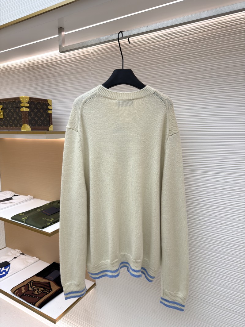 Dior Letter Embroidered Sweater 1