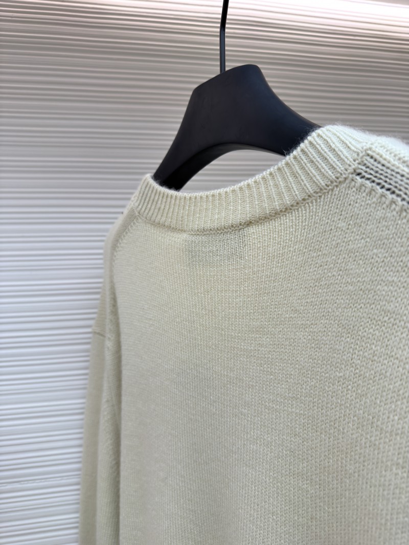 Dior Letter Embroidered Sweater 8