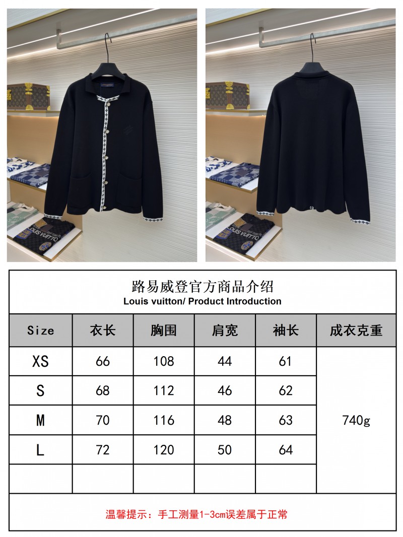 LV Knitwear Academy Style Blazer 9