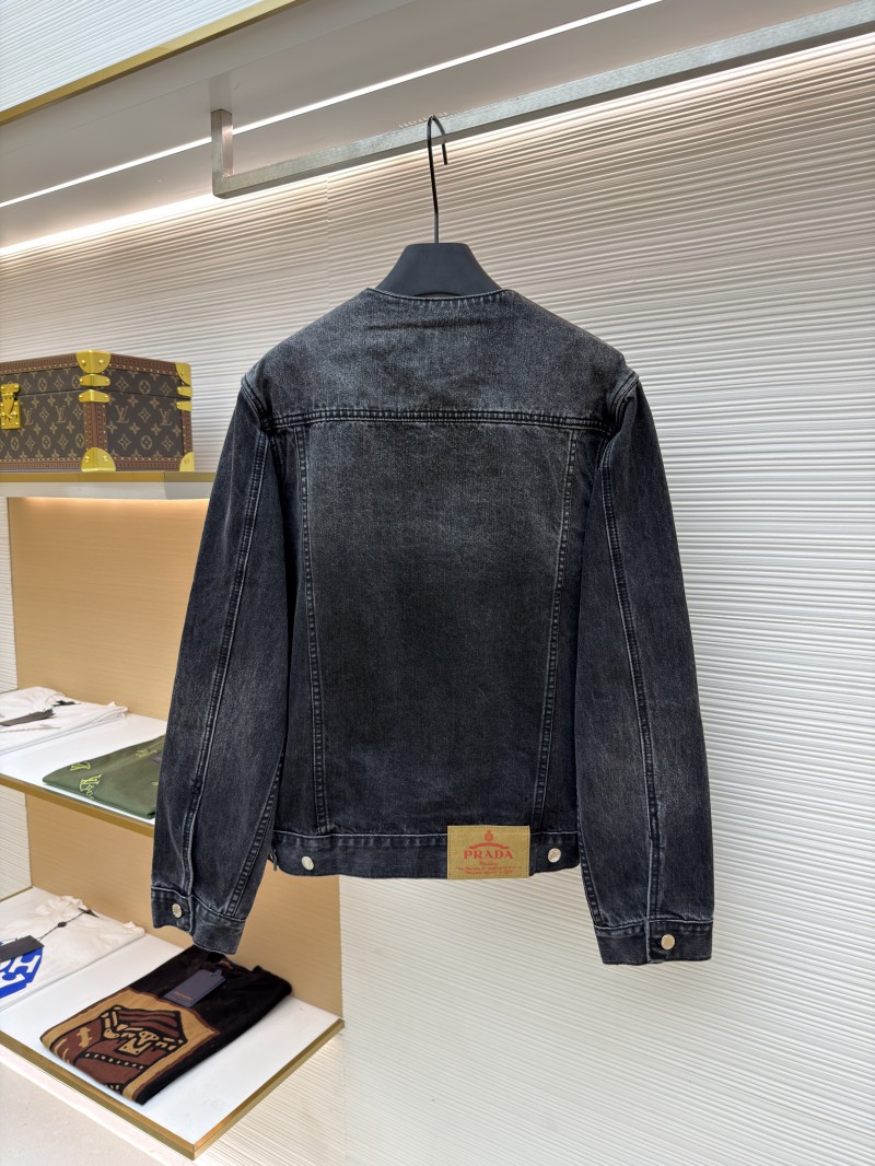 Prada Washed Denim Jacket 1 1