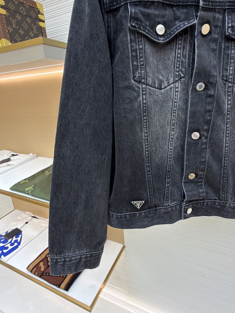 Prada Washed Denim Jacket 1 5