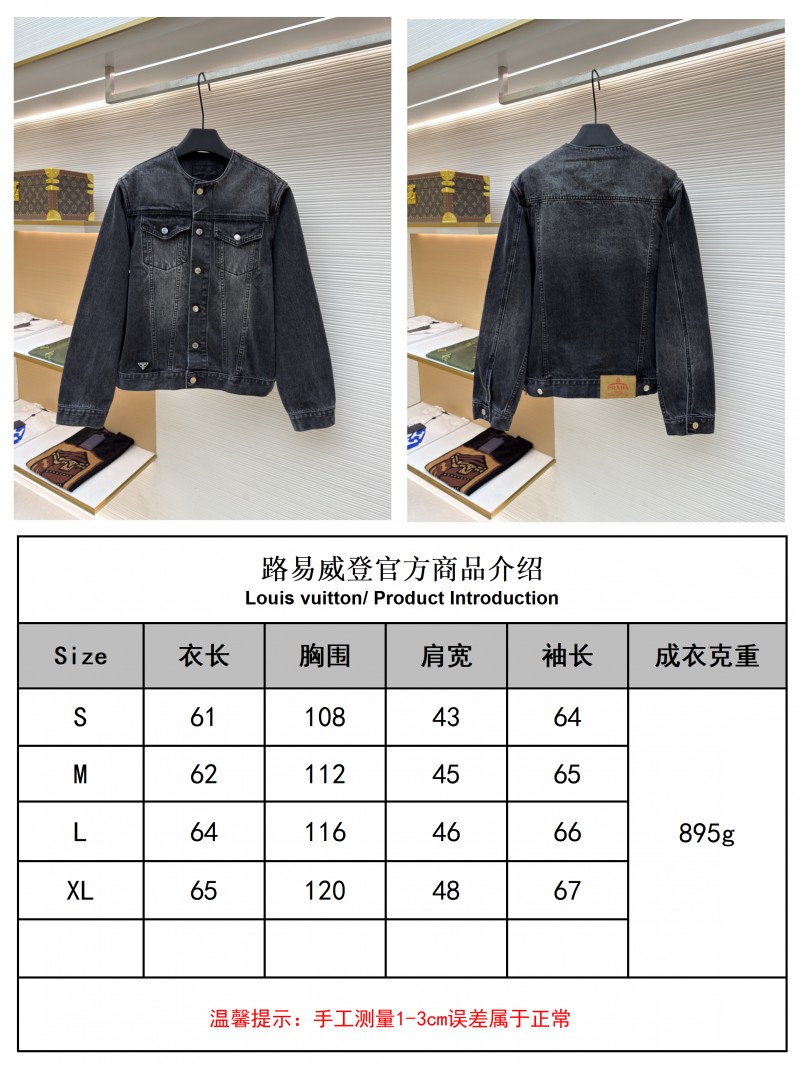 Prada Washed Denim Jacket 1 9