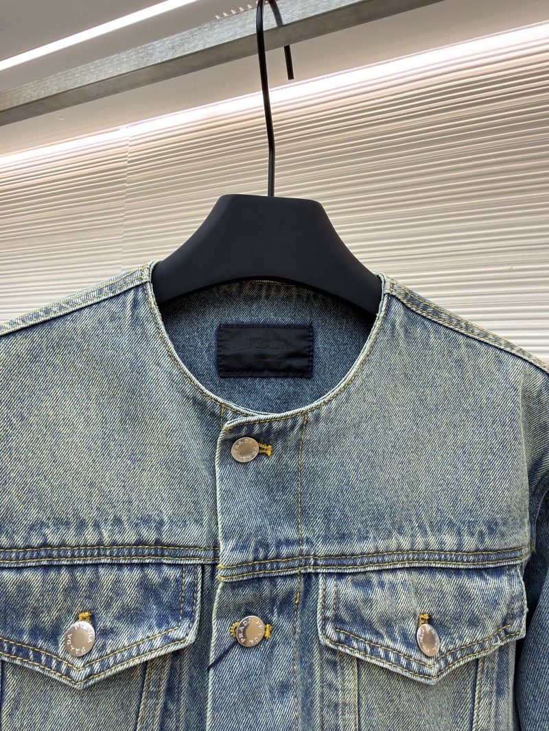 Prada Washed Denim Jacket 2 2