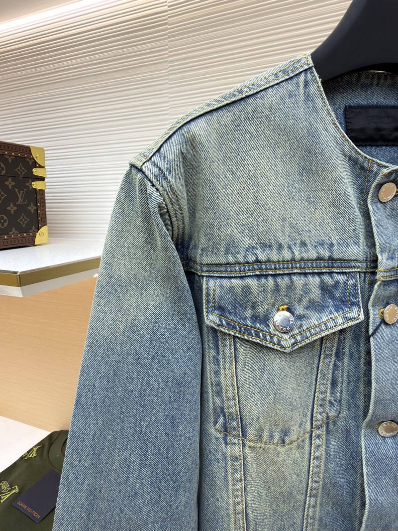 Prada Washed Denim Jacket 2 3