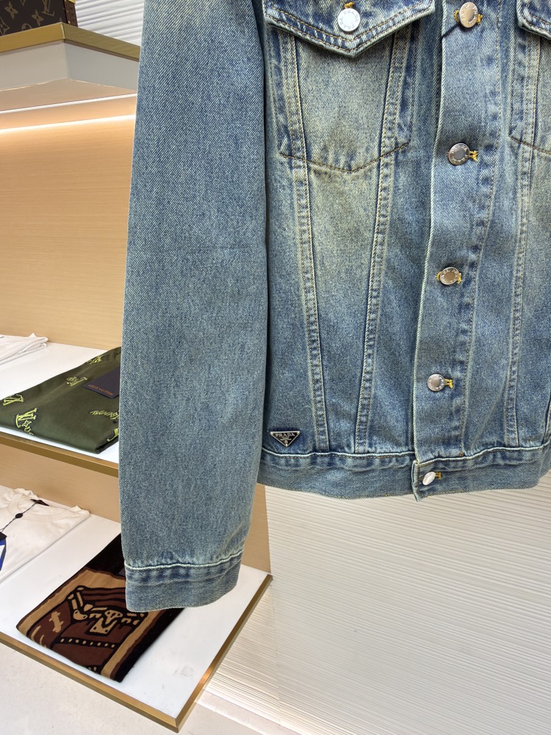 Prada Washed Denim Jacket 2 5