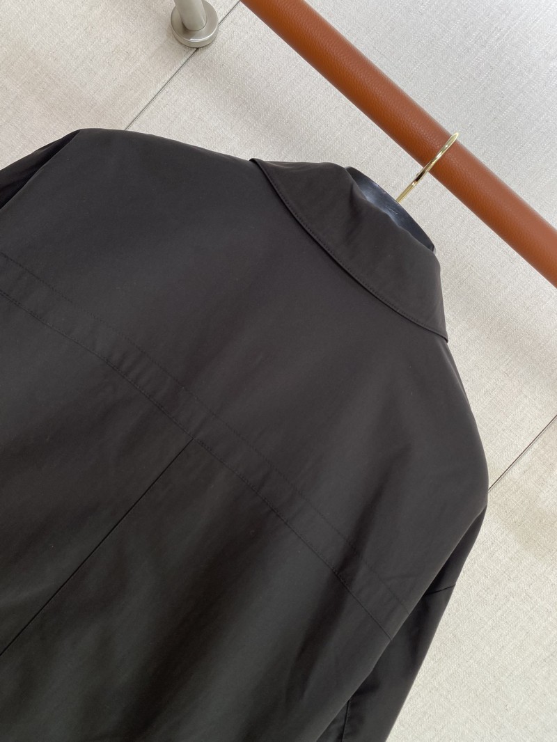 HERMES Long-Sleeve Drawstring Jacket 1 4