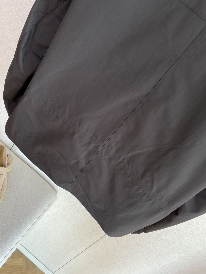 HERMES Long-Sleeve Drawstring Jacket 1 5