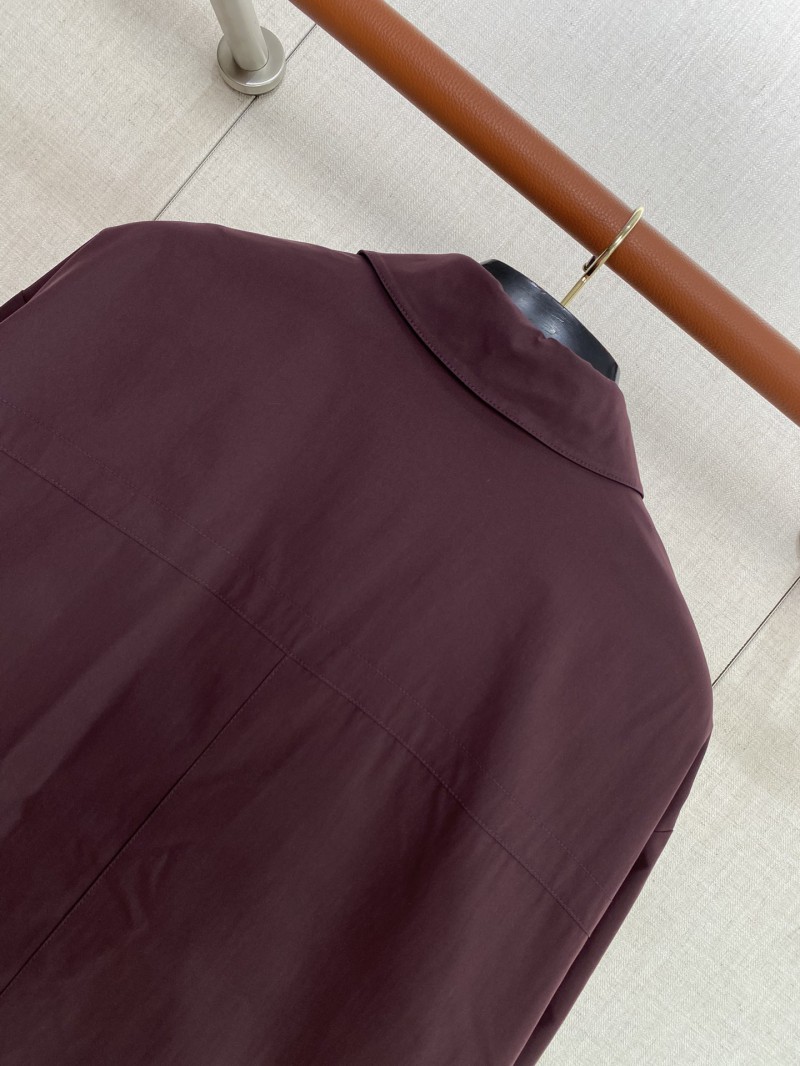 HERMES Long-Sleeve Drawstring Jacket 2 4