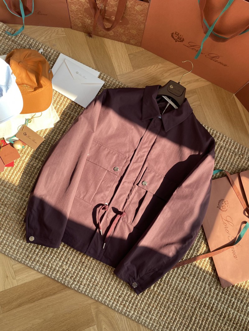 HERMES Long-Sleeve Drawstring Jacket 2 6