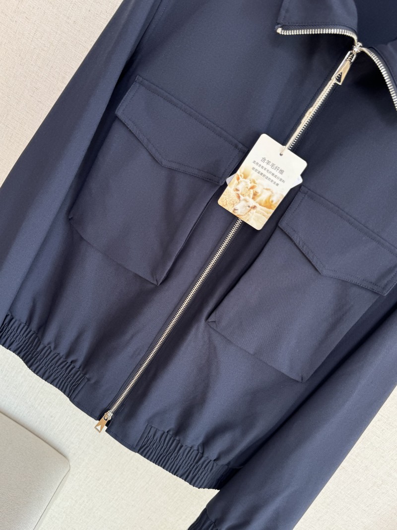 Bottega Veneta Zipper Pocket Short Jacket 3