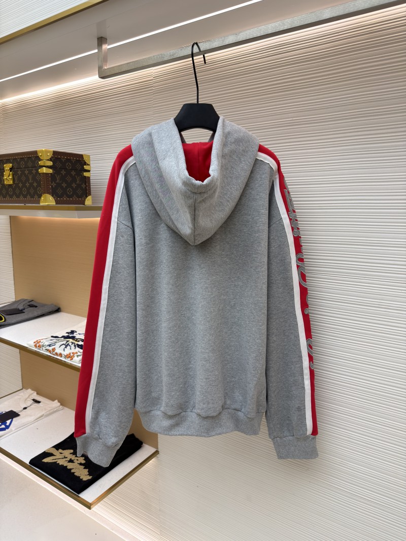 LV Ski Collection Color-Block Hooded Sweatshirt 1