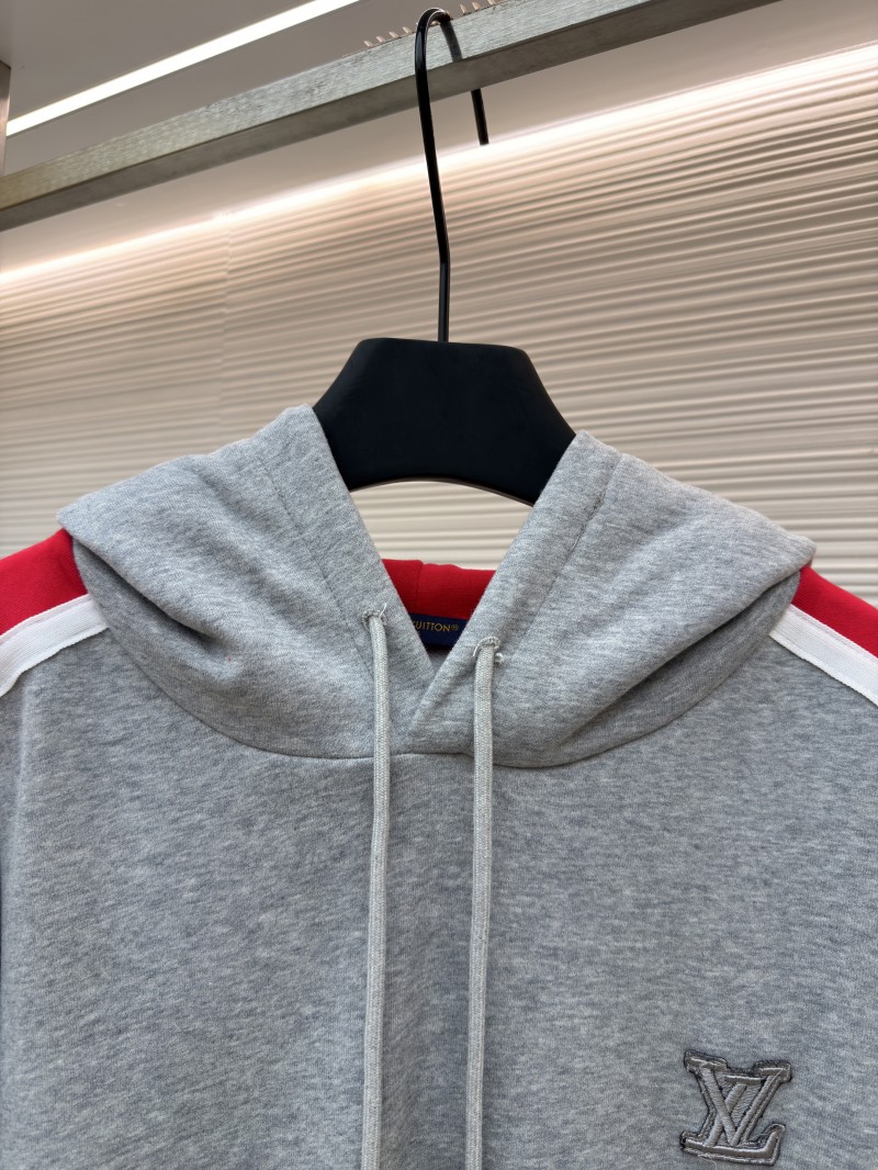 LV Ski Collection Color-Block Hooded Sweatshirt 2