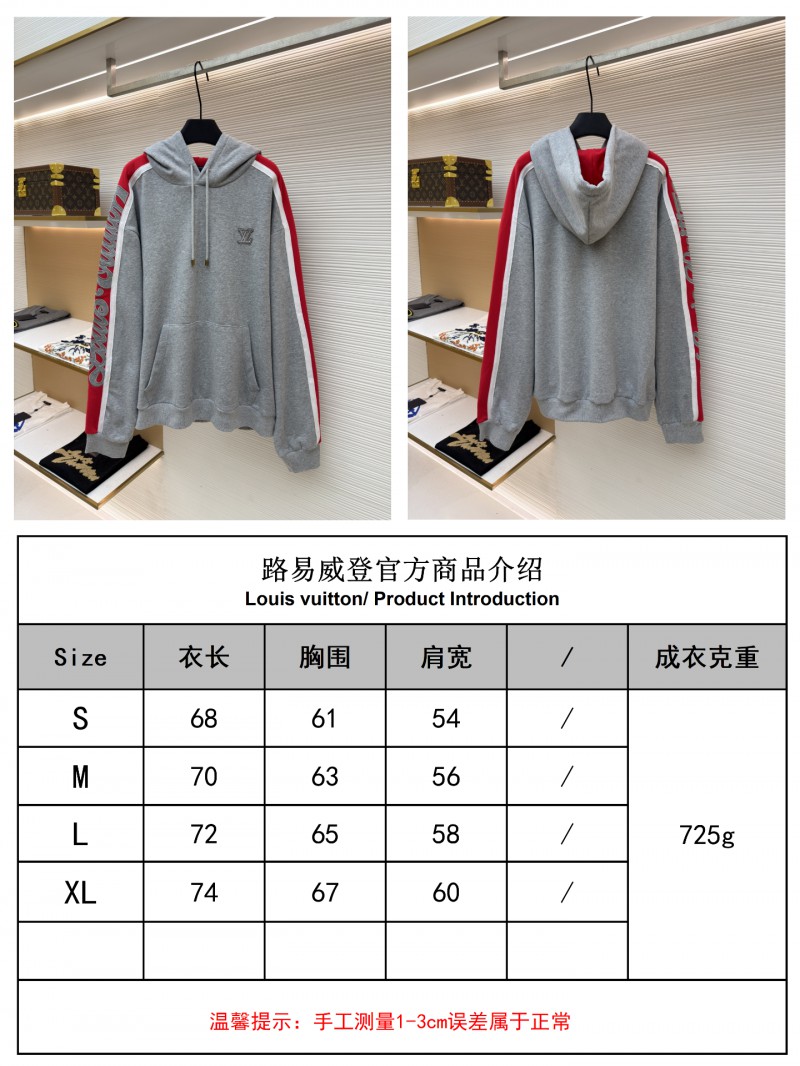 LV Ski Collection Color-Block Hooded Sweatshirt 9