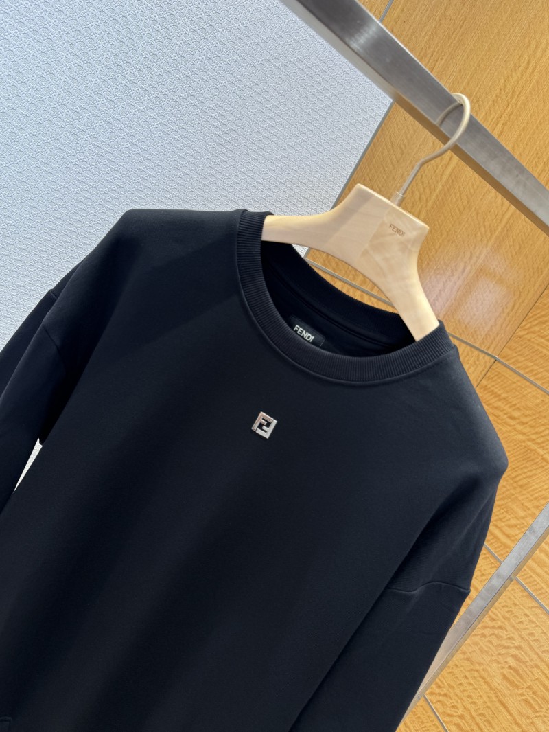 Fendi Logo Crewneck Sweatshirt 6