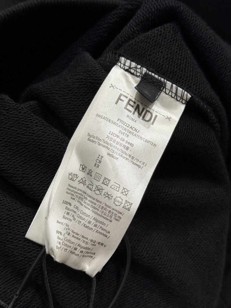 Fendi Logo Crewneck Sweatshirt 8
