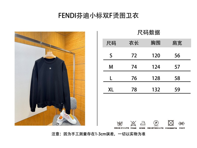 Fendi Logo Crewneck Sweatshirt 9