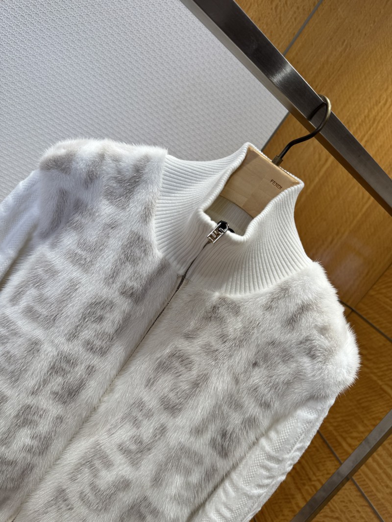 Fendi Mink Knit New Coat 2