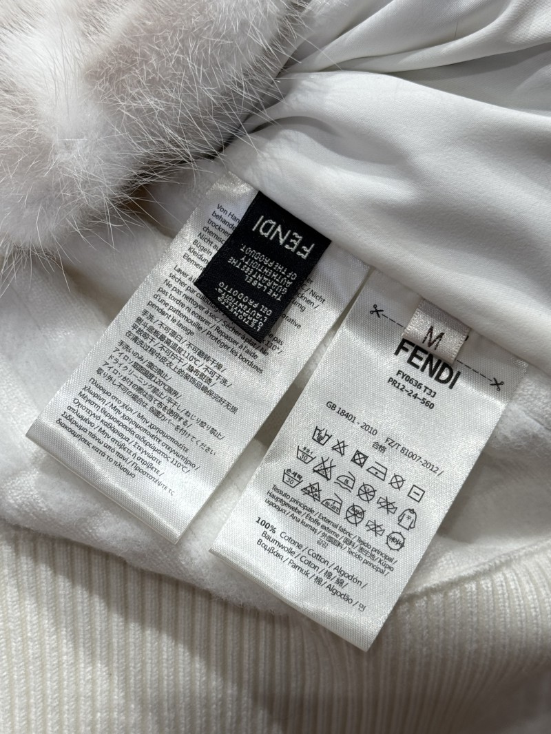 Fendi Mink Knit New Coat 8