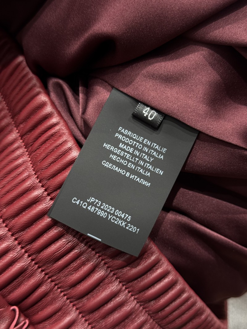Bottega Veneta Woven Leather Jacket Coat 8