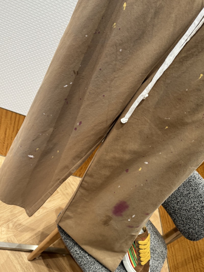 Maison Margiela Ink Splatter Print Casual Pants 3