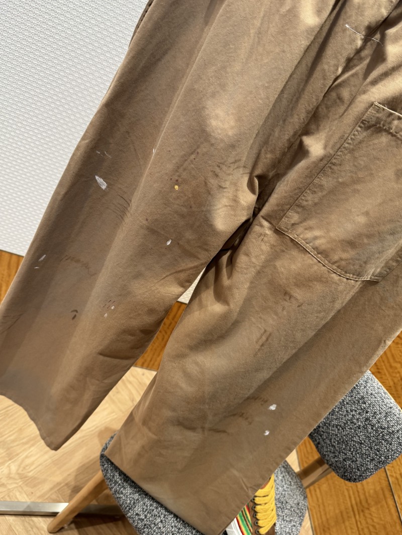 Maison Margiela Ink Splatter Print Casual Pants 6