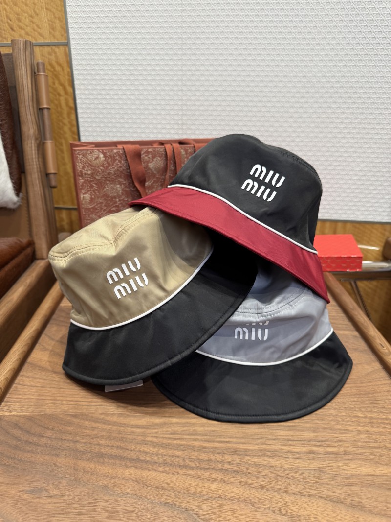 Miu Miu Logo Fisherman's Hat 1 5