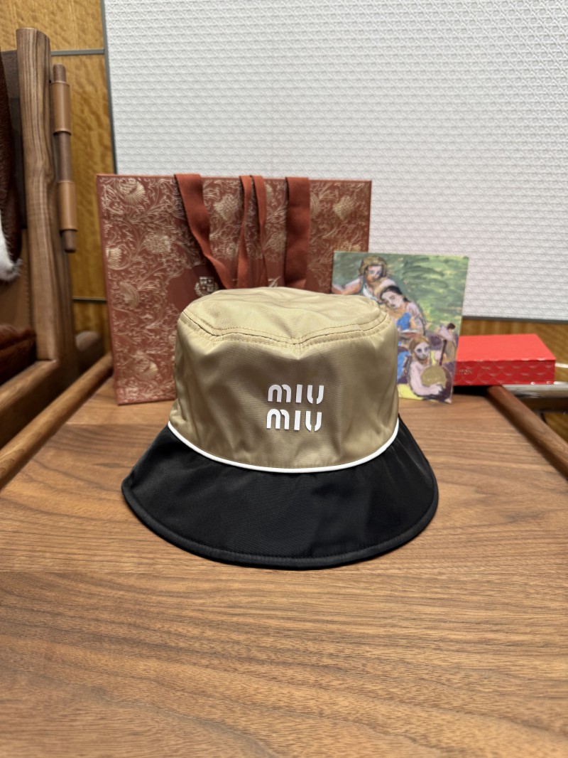 Miu Miu Logo Fisherman's Hat 2 1