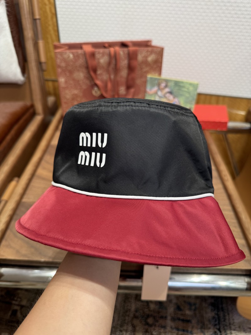 Miu Miu Logo Fisherman's Hat 3 3