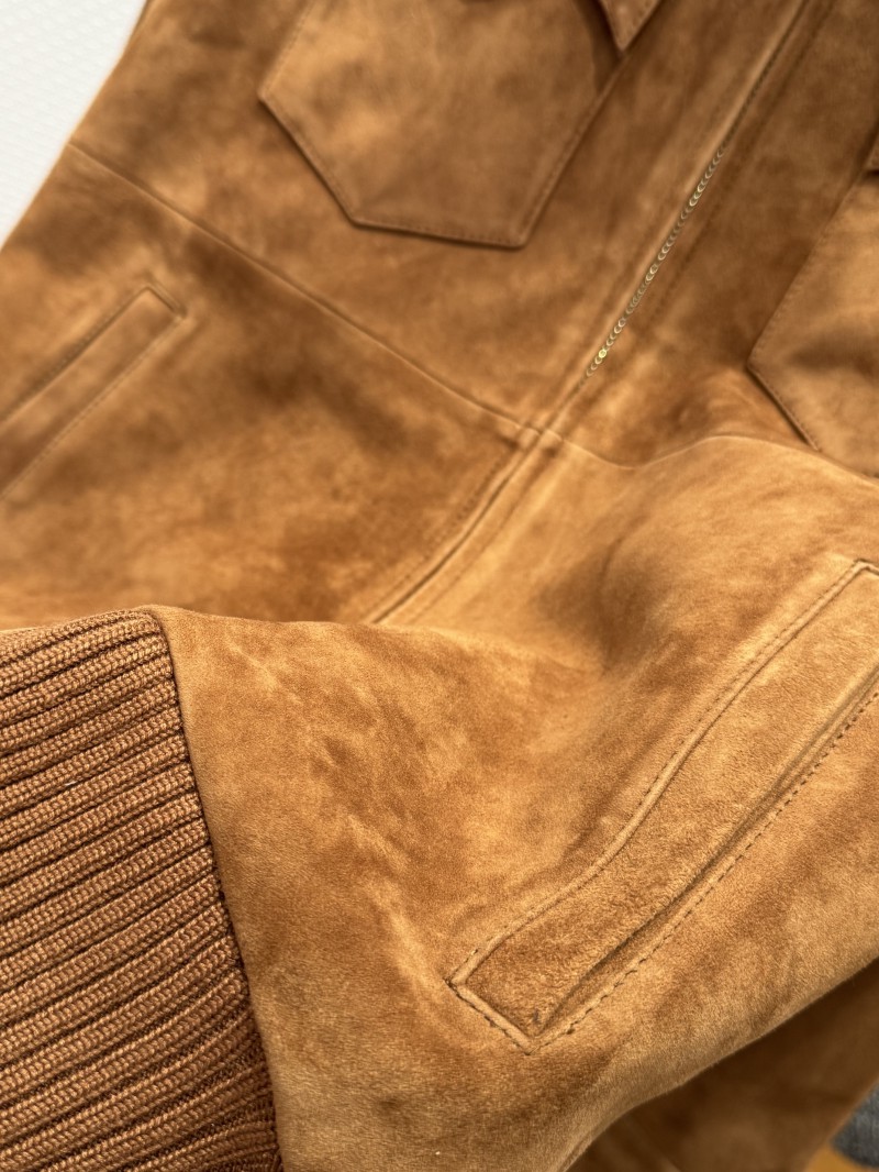 Miu Miu Suede Jacket Coat 4