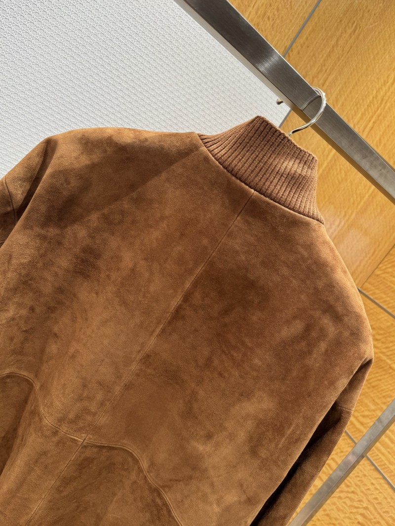 Miu Miu Suede Jacket Coat 6