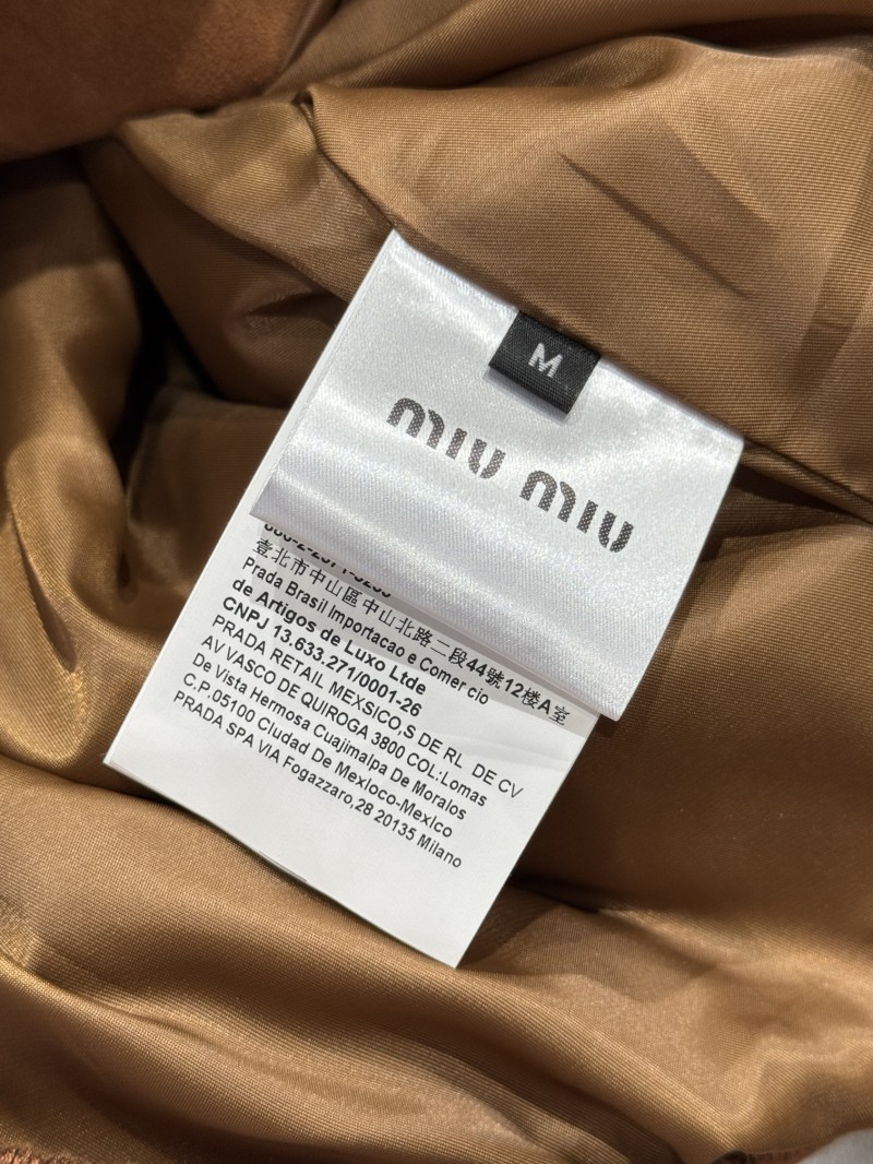 Miu Miu Suede Jacket Coat 8