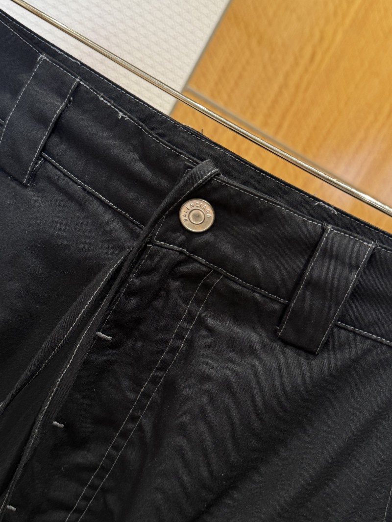 Balenciaga Detachable Leg Embroidered Work Pants 4