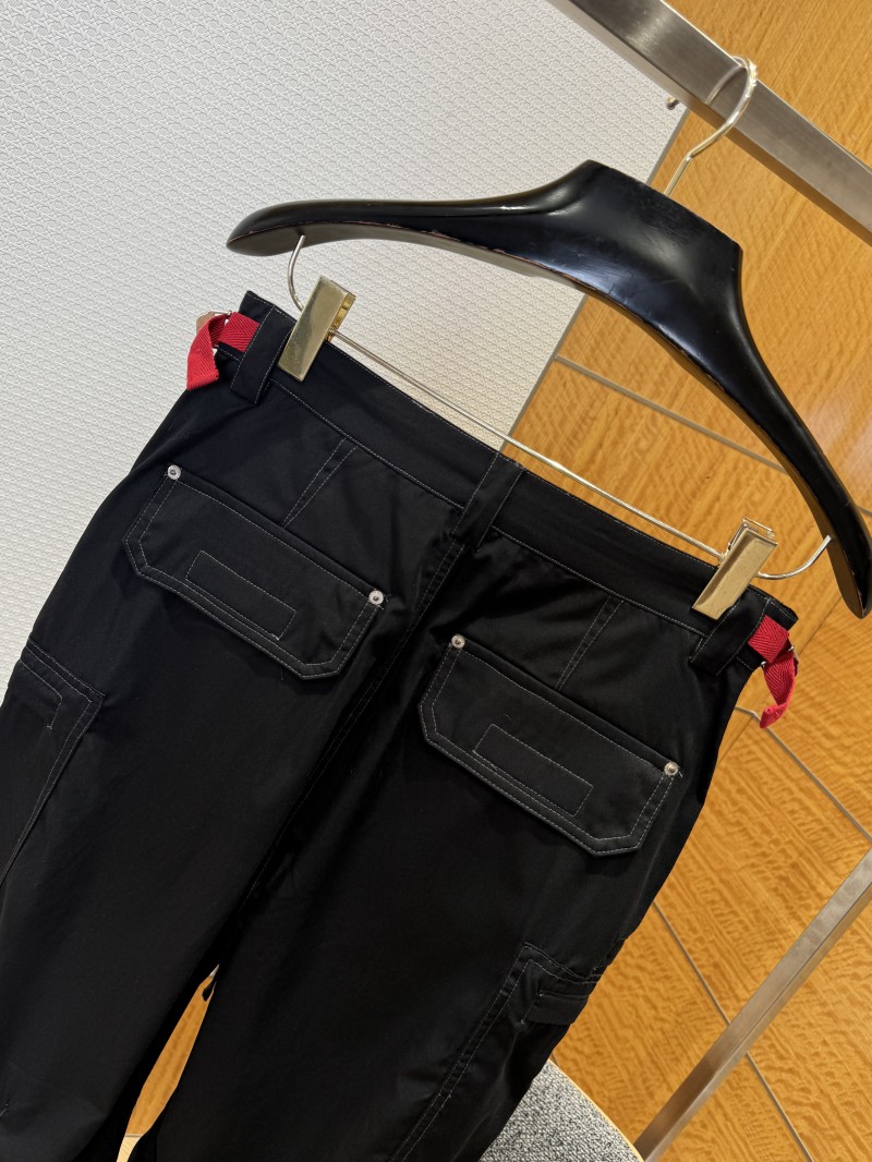 Balenciaga Detachable Leg Embroidered Work Pants 7