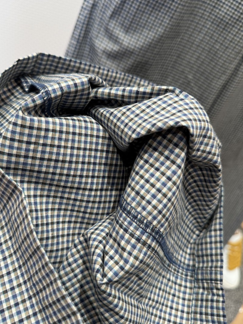 Balenciaga Plaid Drawstring Casual Pants 5