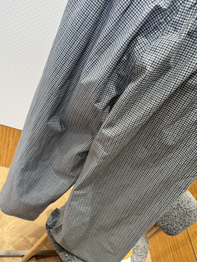 Balenciaga Plaid Drawstring Casual Pants 7