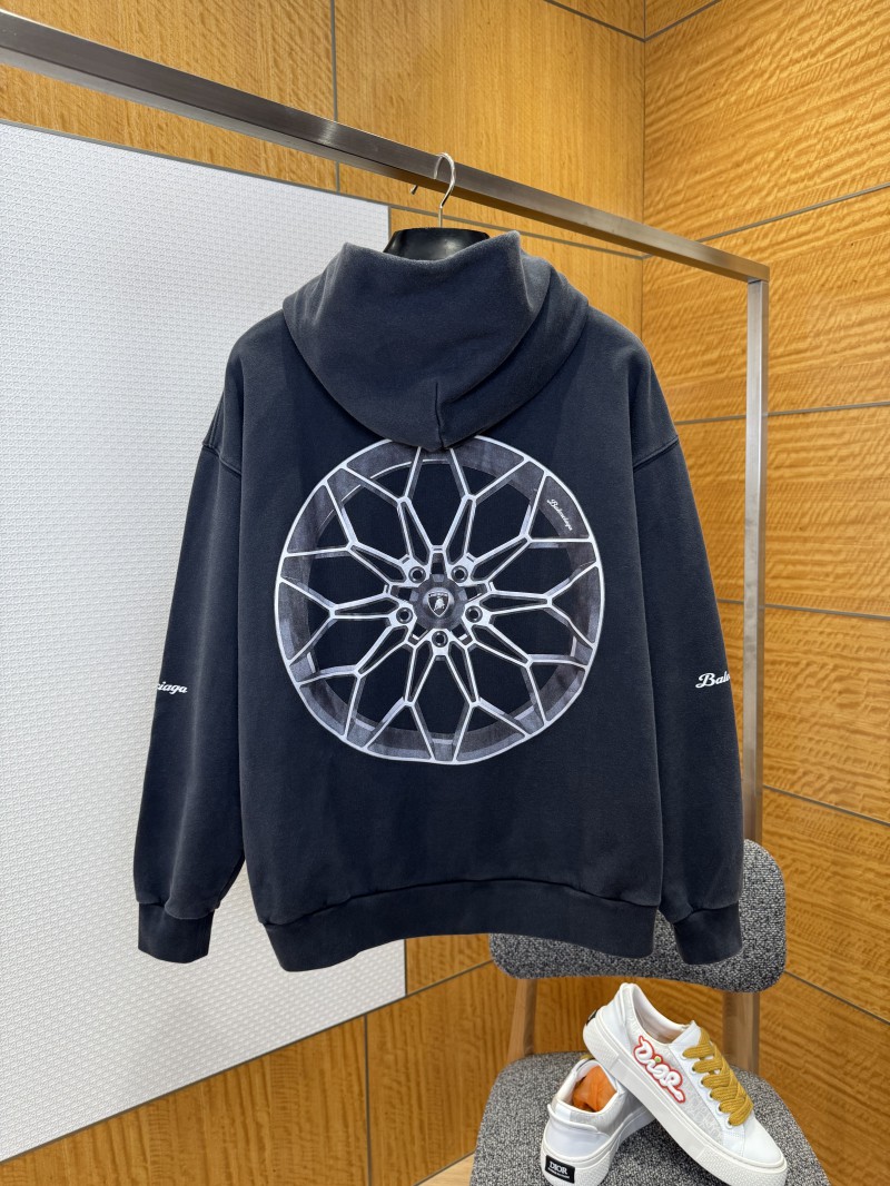 Balenciaga Collaboration Car Zipper Hooded Sweatshirt 1