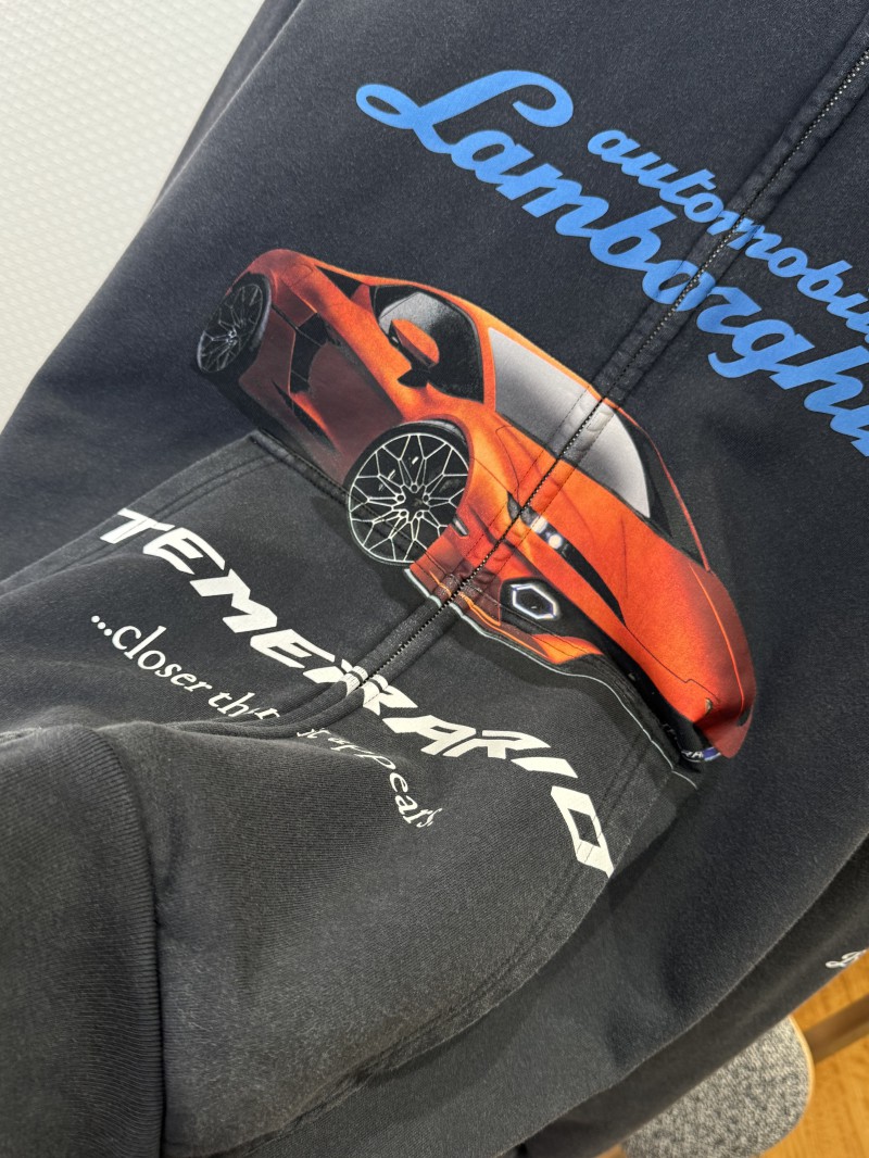Balenciaga Collaboration Car Zipper Hooded Sweatshirt 4