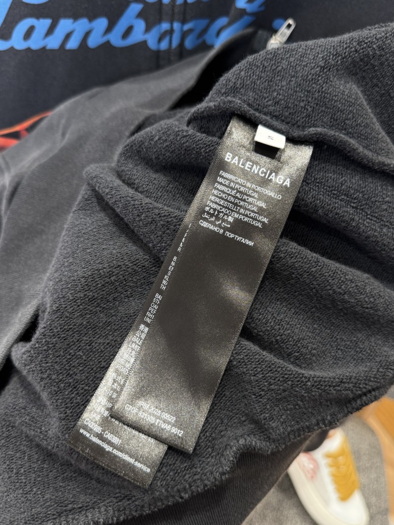 Balenciaga Collaboration Car Zipper Hooded Sweatshirt 5