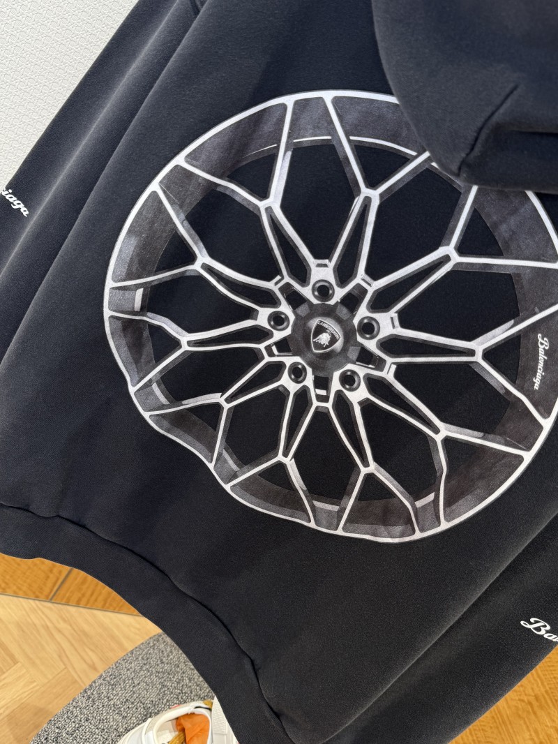 Balenciaga Collaboration Car Zipper Hooded Sweatshirt 7
