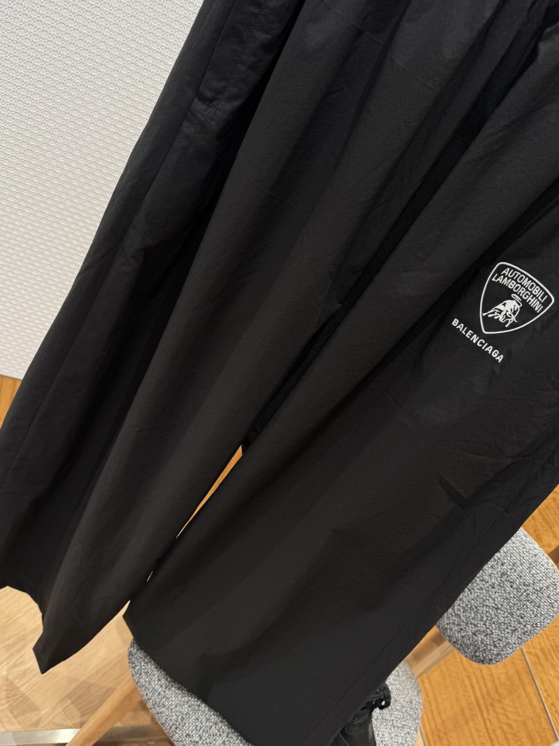 Balenciaga Embroidered Wide-Leg Casual Pants 3