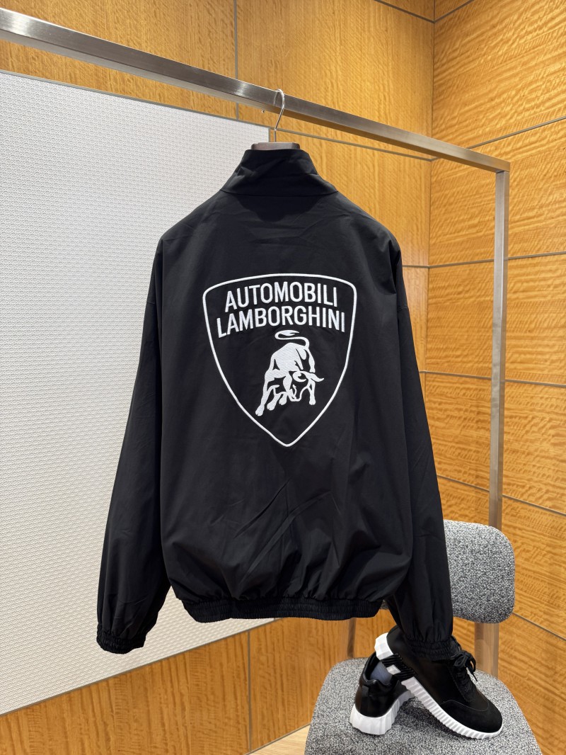 Balenciaga Collaboration Embroidered Zipper Jacket 1