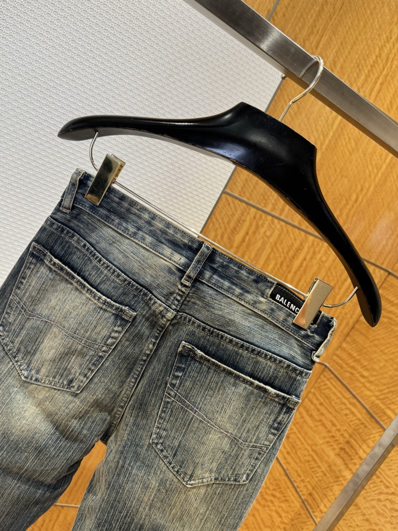 Balenciaga Distressed Flared Pants 5
